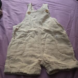 Carter's Cream Kids Overalls